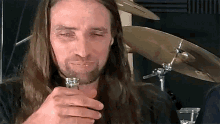 Drinking Steve Casto GIF - Drinking Steve Casto Become The Knight GIFs