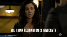 You Think Reddington Is Innocent Surprised GIF - You Think Reddington Is Innocent Surprised Wondering GIFs