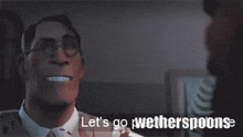 Lets Go Wetherspoons Medic GIF - Lets Go Wetherspoons Medic Medic Tf2 GIFs