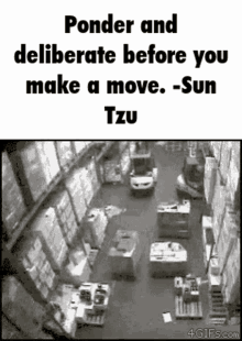 Ponder Deliberate GIF - Ponder Deliberate Sun Tzu GIFs