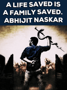 A Life Saved Is A Family Saved Abhijit Naskar GIF - A Life Saved Is A Family Saved Abhijit Naskar Doctor GIFs