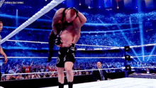 Brock Lesnar F5 GIF - Brock Lesnar F5 The Undertaker GIFs