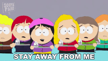 Stay Away From Me Wendy Testaburger GIF - Stay Away From Me Wendy Testaburger South Park GIFs