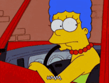 Devious Drive GIF - Devious Drive Marge GIFs