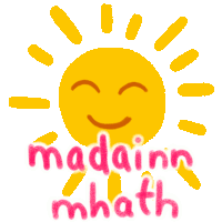 Madainn Mhath Good Morning Sticker - Madainn Mhath Good Morning Gaelic Stickers
