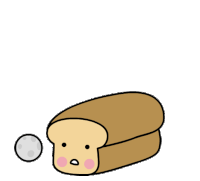 Loof And Timmy Loof Sticker - Loof And Timmy Loof Bread Stickers