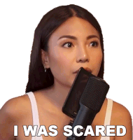 I Was Scared Michelle Dy Sticker - I Was Scared Michelle Dy Wil Dasovich Superhuman Stickers
