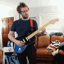 Playing Guitar Peter Deligdisch GIF - Playing Guitar Peter Deligdisch Peter Draws GIFs