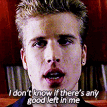 Power Rangers Ryan Mitchell GIF - Power Rangers Ryan Mitchell I Dont Know If Theres Any Good Left In Me GIFs