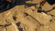 Gently Brushing Lost Treasures Of Egypt GIF - Gently Brushing Lost Treasures Of Egypt Archaeological Excavation GIFs
