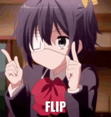 Rikka Anime GIF - Rikka Anime Flip GIFs
