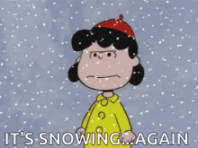Snowing Winter GIF - Snowing Winter Peanuts GIFs