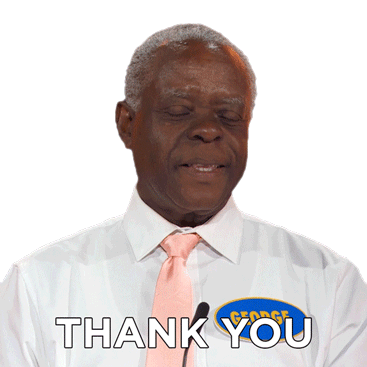 Thank You George Sticker - Thank You George Family Feud Canada Stickers
