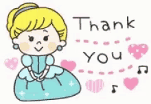 Thank You Princess GIF - Thank You Princess Cinderella GIFs