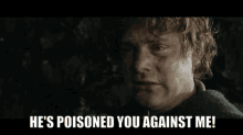 Hes Poisoned You Against Me Sam GIF - Hes Poisoned You Against Me Sam Gollum GIFs