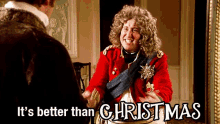 Its Better Than Christmas Smile GIF - Its Better Than Christmas Smile Happy GIFs