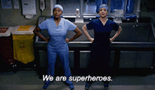 Greys Anatomy Doctors GIF - Greys Anatomy Doctors We Are Superheroes GIFs