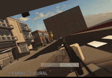 a screenshot of a video game that says 7.9 ural 7.9 ural on it