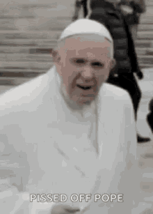 Pope No GIF - Pope No GIFs