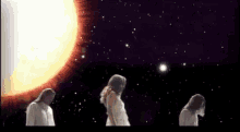 Floating Outer Space GIF
