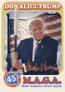 Trump Baseball Card GIF - Trump Baseball Card President GIFs