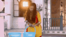 Helly Shah Buckets GIF - Helly Shah Buckets Splash GIFs