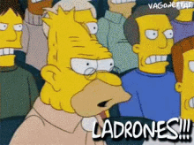 Ladrones GIF - Ladrones Ladron Simpsons GIFs