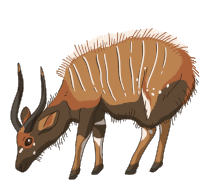 Antelope Nyala Sticker