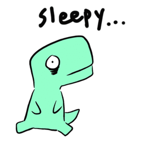 Doze Sleeping Sticker - Doze Sleeping Dozing Stickers