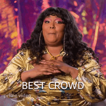 Best Crowd Lizzo GIF - Best Crowd Lizzo Lizzos Watch Out For The Big Grrrls GIFs