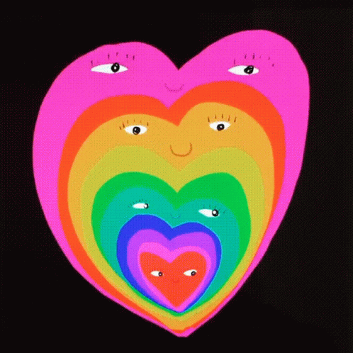 GIF Coração Tenor Pastel, coração, amor, coração, cor png