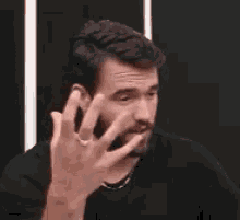 Joshua Bowman Talking GIF - Joshua Bowman Talking Pointing GIFs