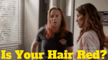 Station19 Carina Deluca GIF - Station19 Carina Deluca Is Your Hair Red GIFs