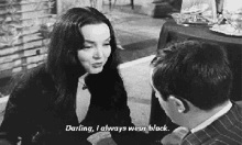 Morticia Addams Family GIF - Morticia Addams Family Wear Black GIFs