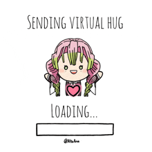 Virtual Hug Anime Hug GIF - Virtual Hug Anime Hug Anime GIFs