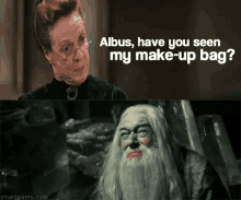Caught In The Act Albus Dumble Dore GIF - Caught In The Act Albus Dumble Dore Professor Mc Gonagall GIFs
