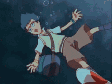 a person is being hit by a beam of green light