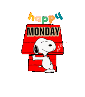 Happy Monday Sticker