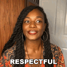 Its Just By Being Respectful Six GIF - Its Just By Being Respectful Six Bustle GIFs