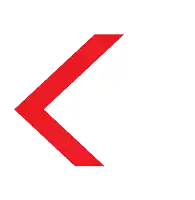 a red square with a white square in the middle on a white background