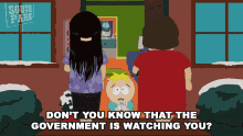 Dont You Know That The Government Is Watching You Butters GIF - Dont You Know That The Government Is Watching You Butters South Park GIFs