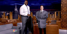 jimmyfallon shaquilleoneal funny giant