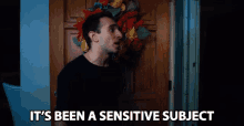 Its Been A Sensitive Subject Anthony Mennella GIF - Its Been A Sensitive Subject Anthony Mennella Culter35 GIFs