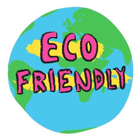 Eco Friendly Organic Sticker - Eco Friendly Organic Green Day Stickers