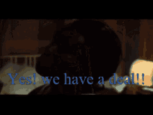 Fighting Yes We Have A Deal GIF - Fighting Yes We Have A Deal Threat GIFs