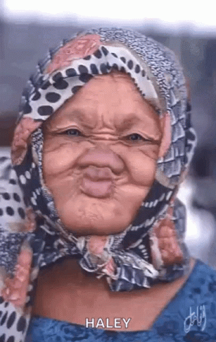 Old Lady Funny Face GIFs | Tenor
