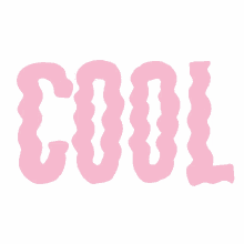 pink text