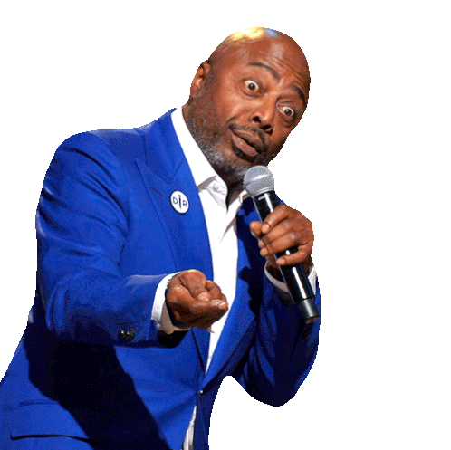 Oh Really Donnell Rawlings Sticker - Oh Really Donnell Rawlings A New Day Stickers