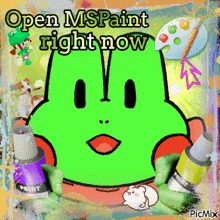 Mspaint Fungiwizard GIF - Mspaint Fungiwizard Open Mspaint Right Now GIFs
