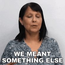 We Meant Something Else Rebecca GIF - We Meant Something Else Rebecca Engvid GIFs